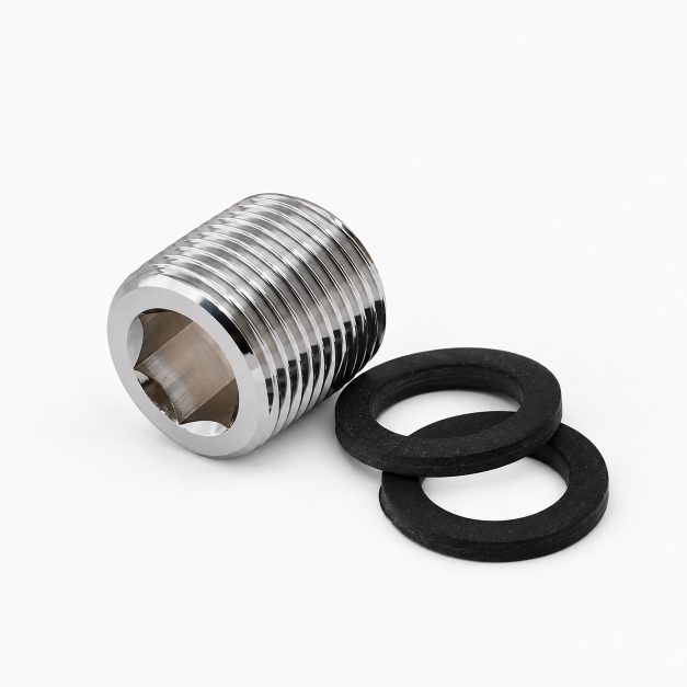 Gewindehülse Gewinde Adapter G1/2" (1/2 Zoll) zum Verbinden von Duschschläuchen