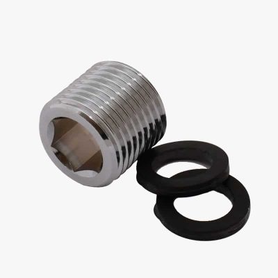 Gewindehülse Gewinde Adapter G1/2" (1/2 Zoll) zum Verbinden von Duschschläuchen
