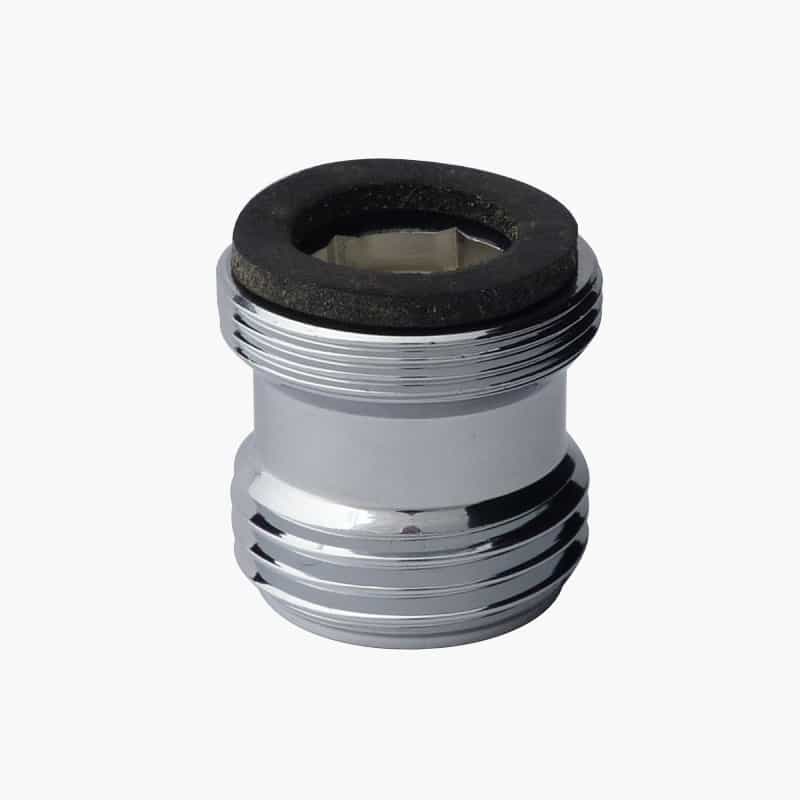 G1/2" (1/2 Zoll) AG auf M22x1 AG Gewindeadapter mit Rückflussverhinderer – Bild 3